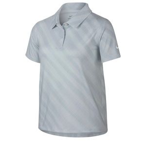 Nike Girls' Dri-FIT Printed Golf Polo - Large